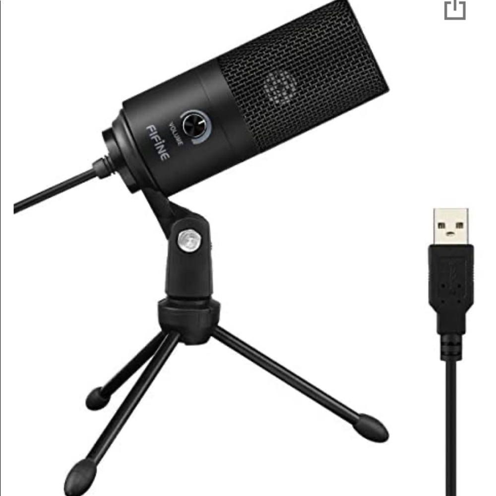 🤍 SALE! 💕 USB Microphone Metal Condenser